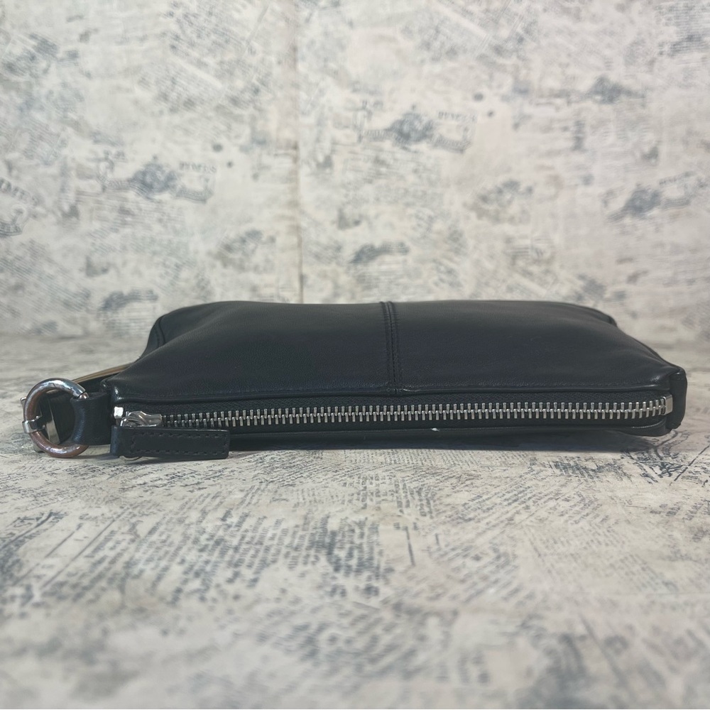 Banana Republic Black Leather Wristlet Bag - Picture 6 of 10